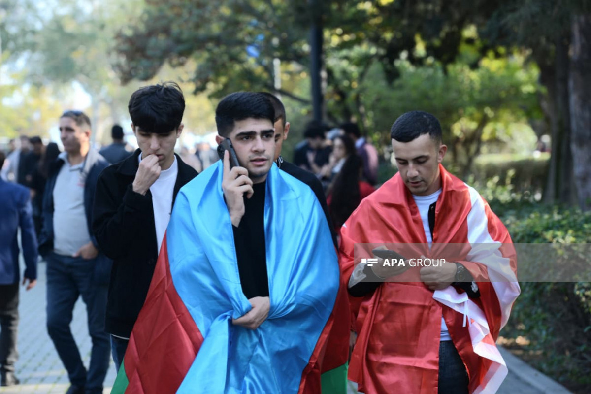 باکو روز پیروزی را جشن می‌گیرد - تصاویر 