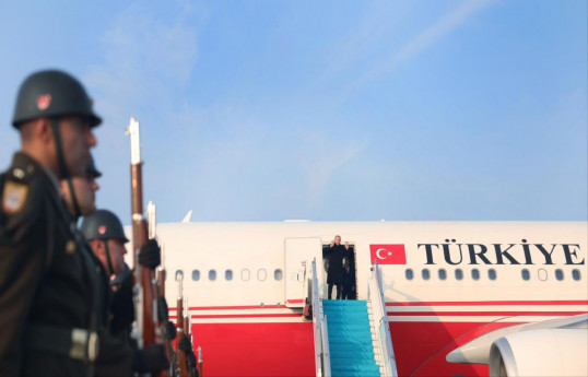 اردوغان عازم آذربایجان شد