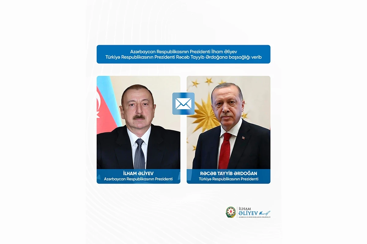 تسلیت رئیس‌جمهور الهام علی‌اف به رجب طیب اردوغان بابت سانحهٔ هوایی