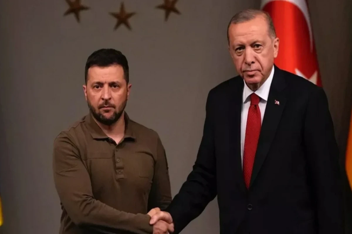 دیدار  اردوغان با زلنسکی