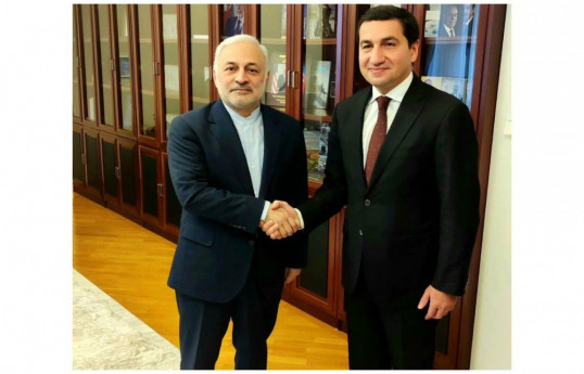 گفت‌وگوی حکمت حاجی‌اف با معاون وزیر خارجه ایران درباره تحولات منطقه