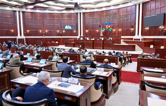 جلسه مجلس ملی جمهوری آذربایجان آغاز شد