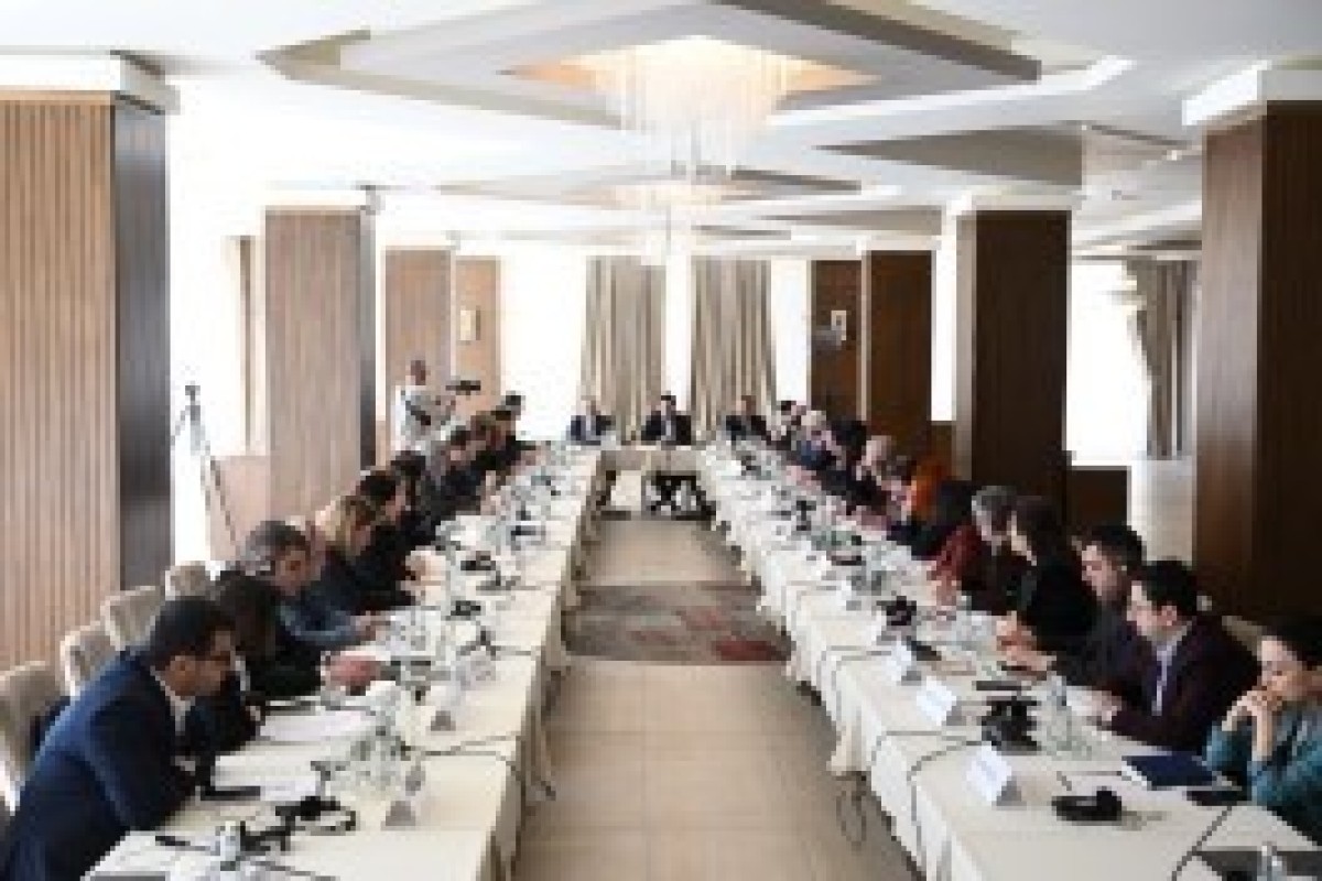 دیدار حکمت حاجی‌اف با نمایندگان ارمنستان در قبله در چارچوب ابتکار «پل صلح» -تصاویر -ویدئو