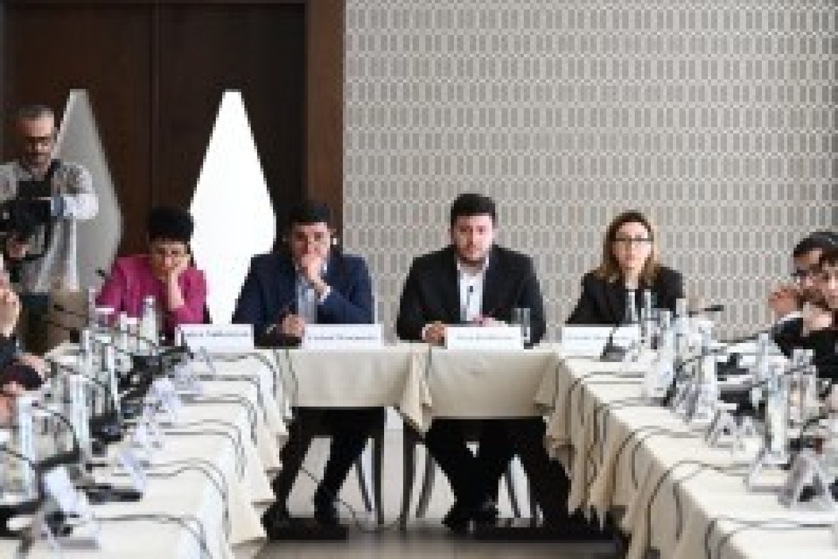 دیدار حکمت حاجی‌اف با نمایندگان ارمنستان در قبله در چارچوب ابتکار «پل صلح» -تصاویر -ویدئو
