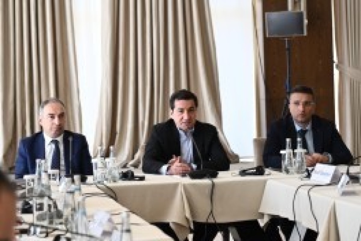 دیدار حکمت حاجی‌اف با نمایندگان ارمنستان در قبله در چارچوب ابتکار «پل صلح» -تصاویر -ویدئو
