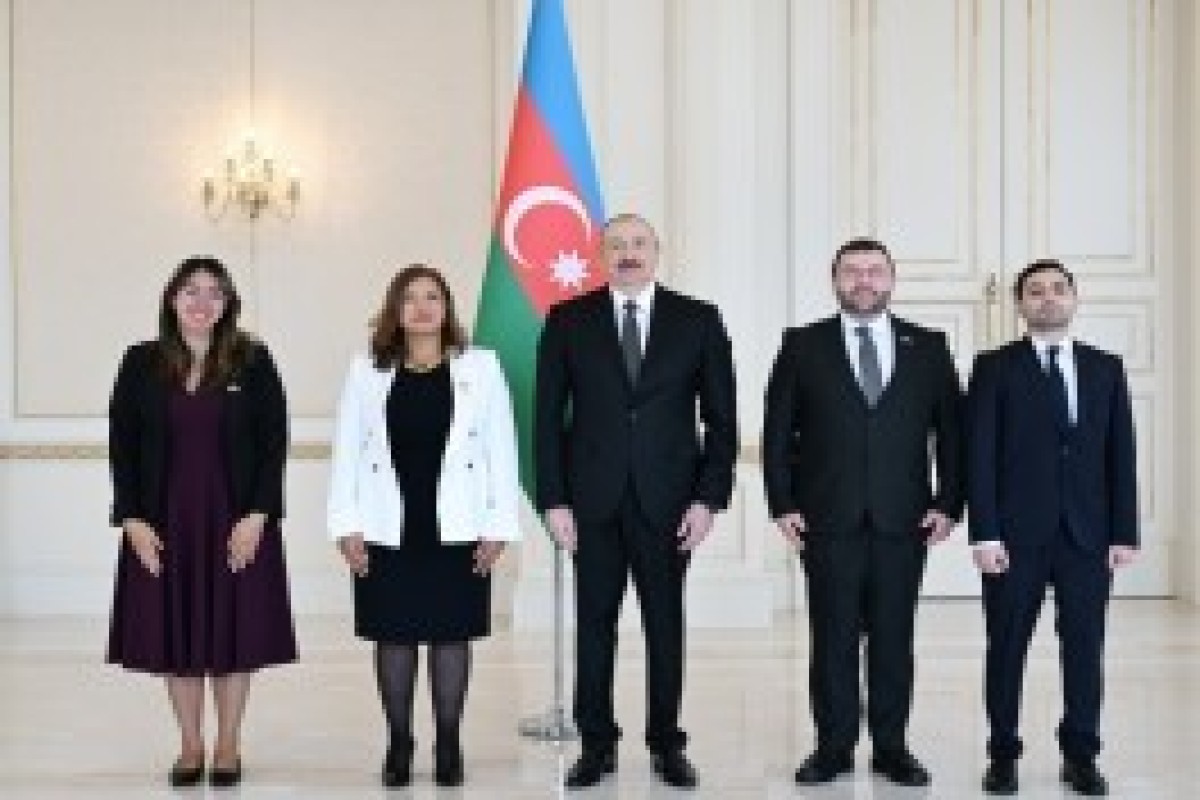 الهام علی‌اف رئیس‌جمهور آذربایجان، سفیر جدید کلمبیا را به حضور پذیرفت