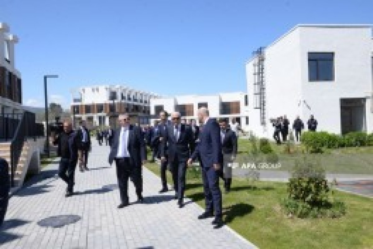 اعضای کمیسیون بین دولتی آذربایجان و روسیه از روند ساخت و ساز و احیای زنگیلان بازدید کردند  - تصاویر 