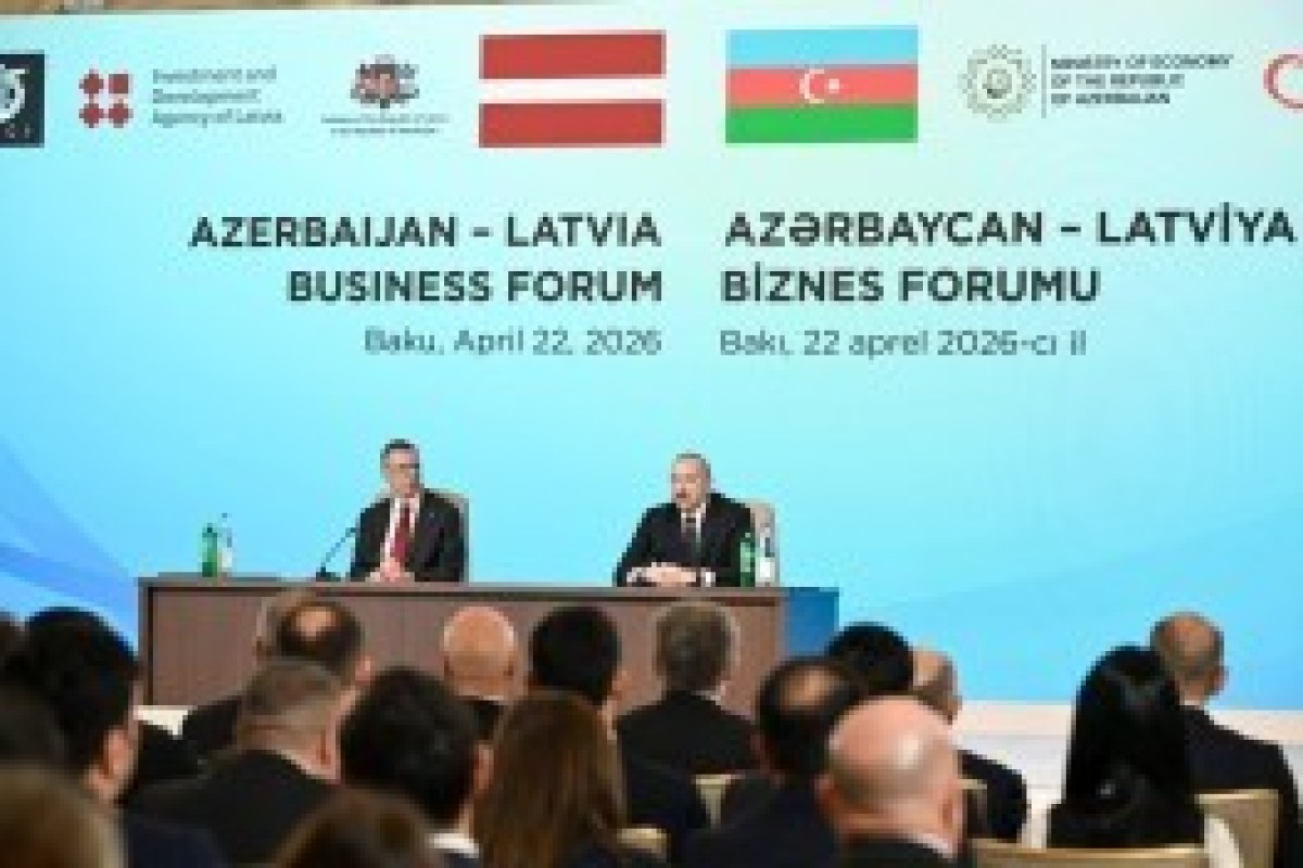 برگزاری مجمع تجاری آذربایجان و لتونی در باکو