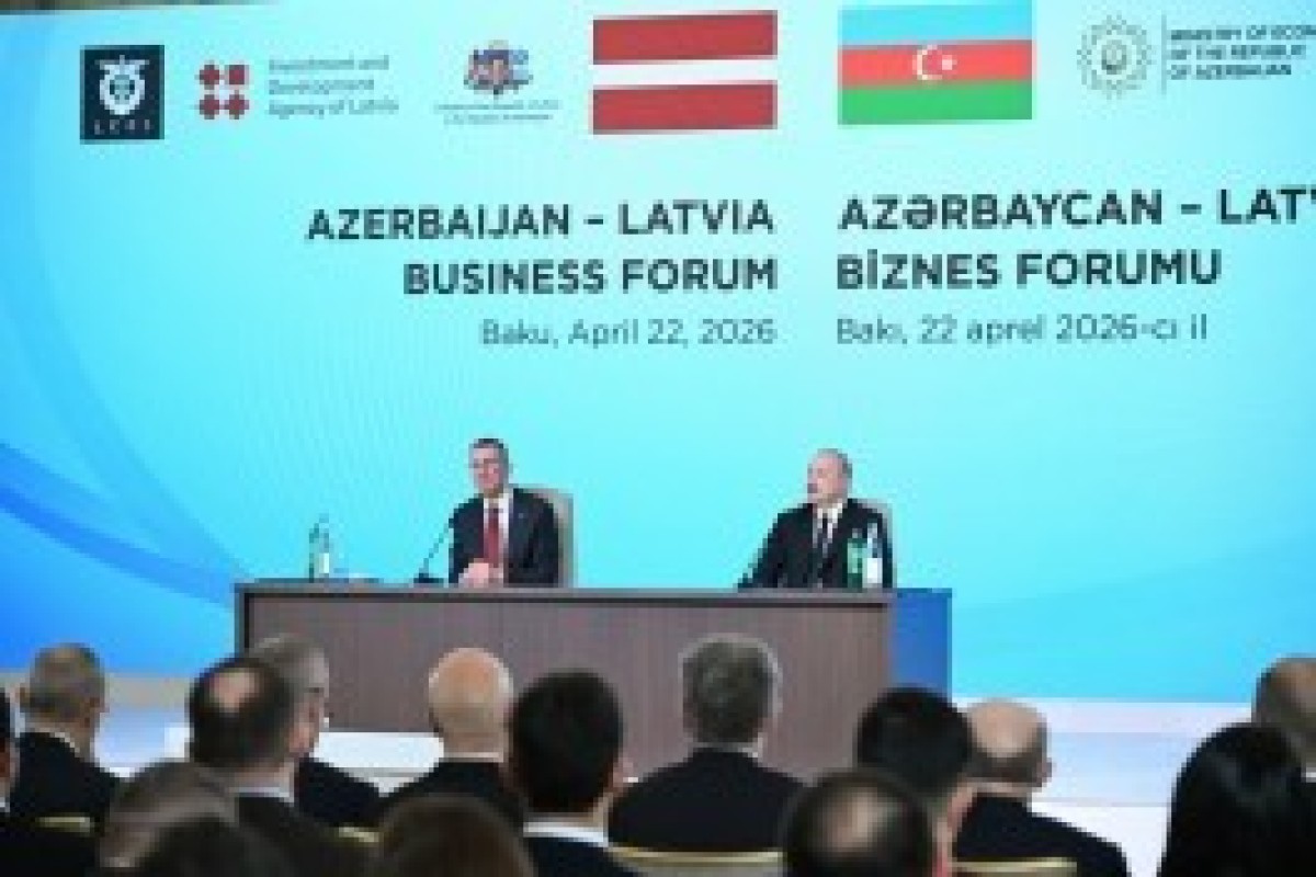 برگزاری مجمع تجاری آذربایجان و لتونی در باکو