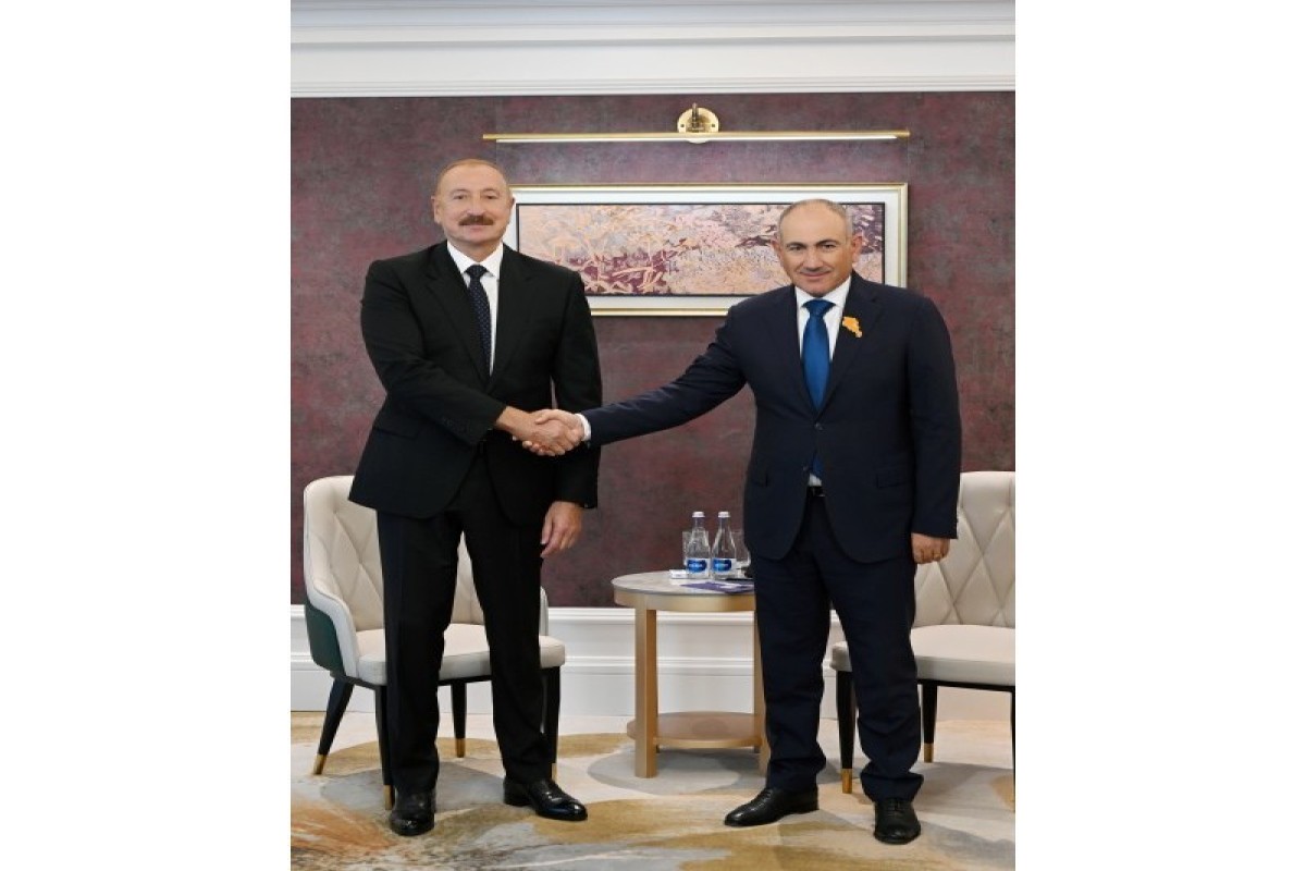 دیداری بین رئیس‌جمهور الهام علی‌اف و نیکول پاشینیان در بیشکک برگزار شد - به‌روزرسانی‌ - ویدیو 
