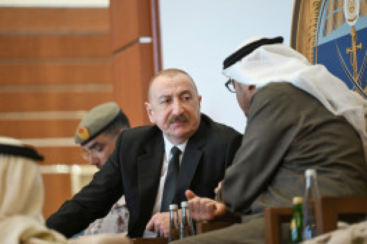 تماشای رزمایش «سپر صلح–۲۰۲۶» توسط رؤسای جمهور آذربایجان و امارات در ابوظبی – تصاویر 