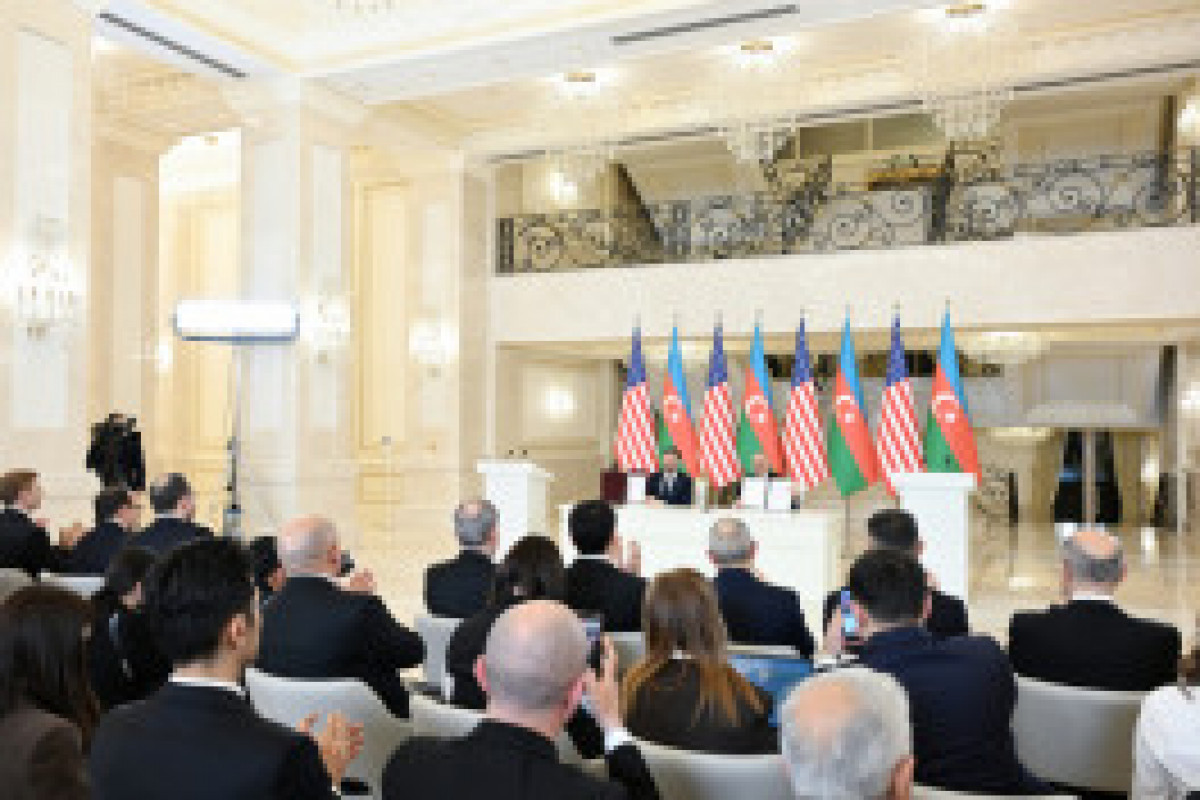 جمهوری آذربایجان و آمریکا منشور همکاری استراتژیک امضا کردند