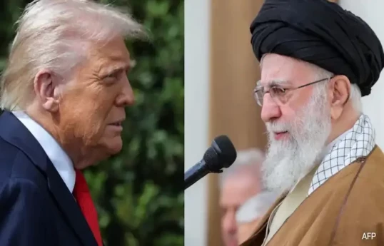 خامنه‌ای ترامپ را به غرق کردن ناوهای آمریکایی وارد شده به منطقه تهدید کرد