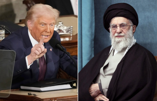 ترامپ می‌گوید خامنه‌ای قصد دارد ایران را ترک کند