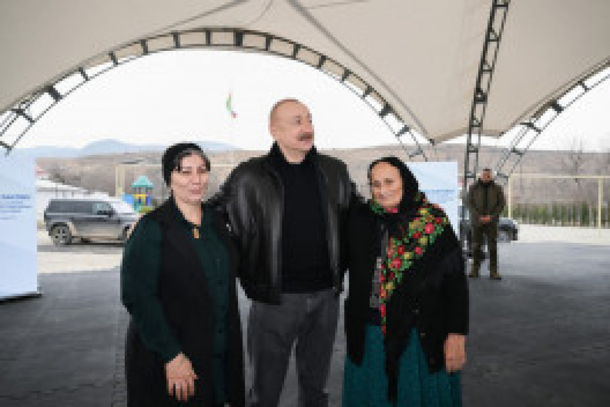 دیدار رئیس‌جمهور با ساکنان روستاهای آغدره: آشاغی اوراتاق، چیلدیران، هیوالی و چاپار