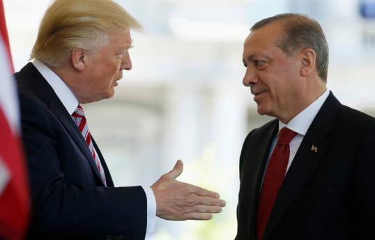 گفت‌وگوی تلفنی اردوغان و ترامپ درباره سوریه