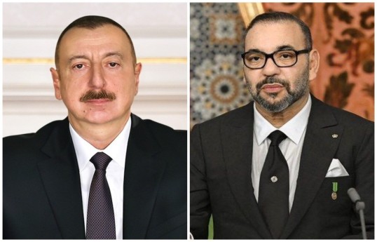 رئیس‌جمهور الهام علی‌اف به پادشاه مراکش تبریک گفت