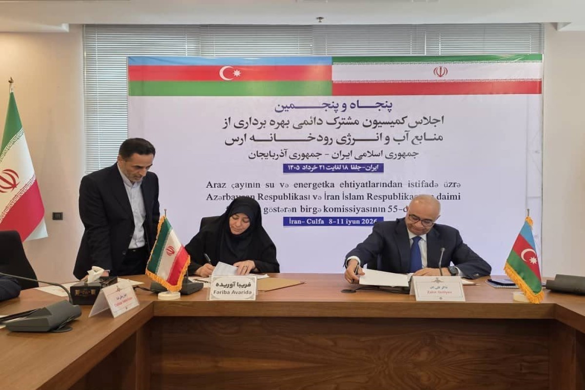 آذربایجان و ایران تقسیم منابع آب رودخانه ارس را به توافق رساندند