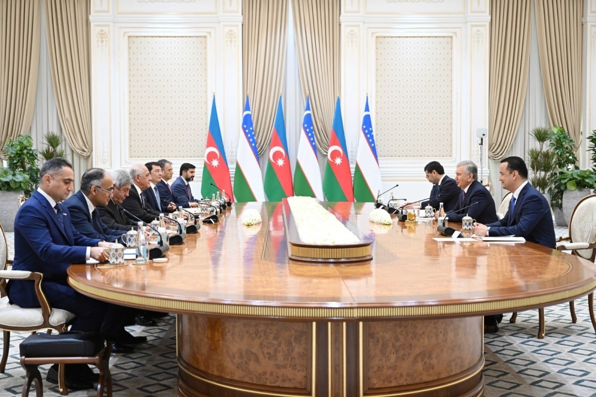 دیدارعلی اسدوف با رئیس‌جمهور ازبکستان