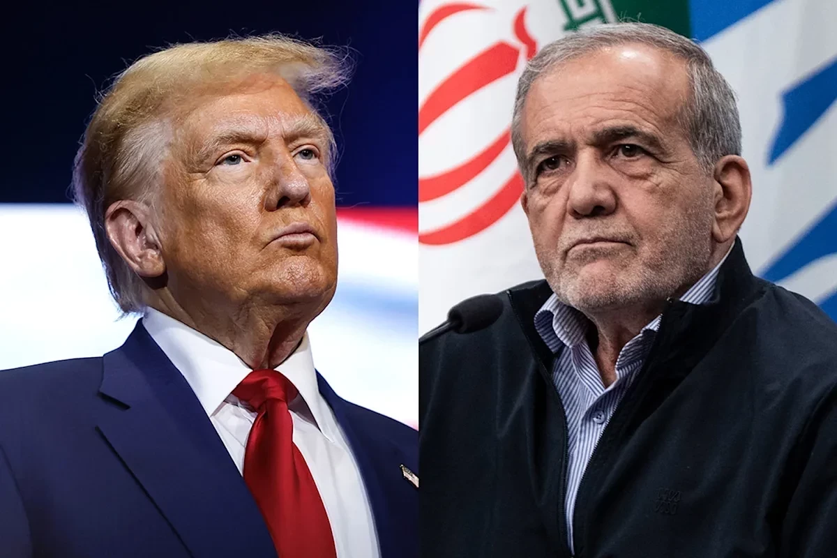 ترامپ و پزشکیان نسخه‌ای از توافق آمریکا و ایران را امضا کردند