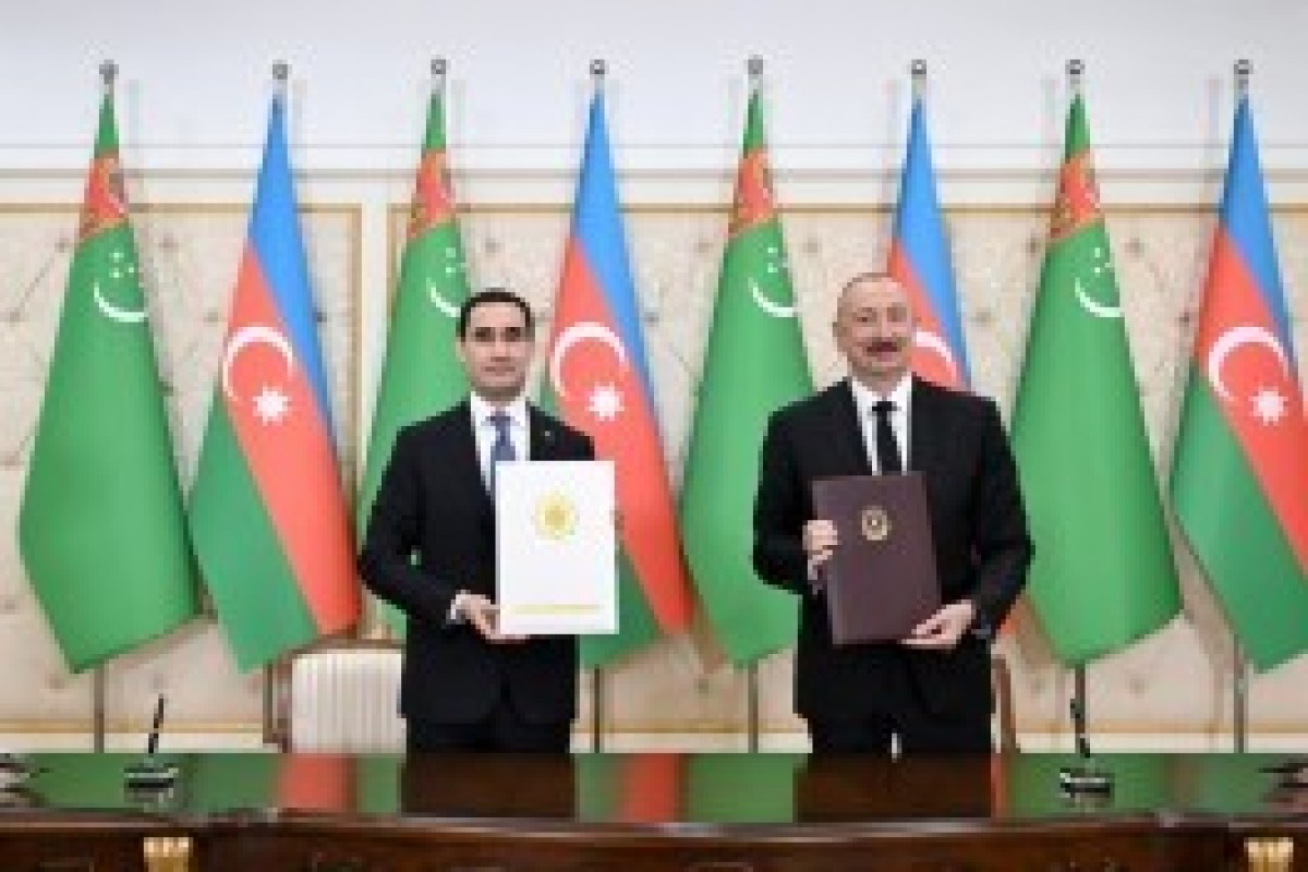 تبادل اسناد بین آذربایجان و ترکمنستان