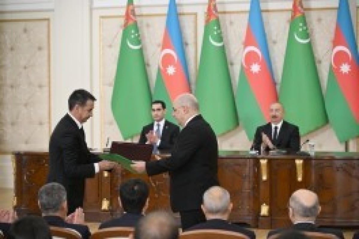 تبادل اسناد بین آذربایجان و ترکمنستان