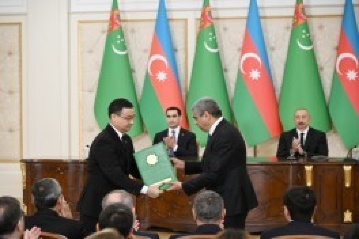 تبادل اسناد بین آذربایجان و ترکمنستان