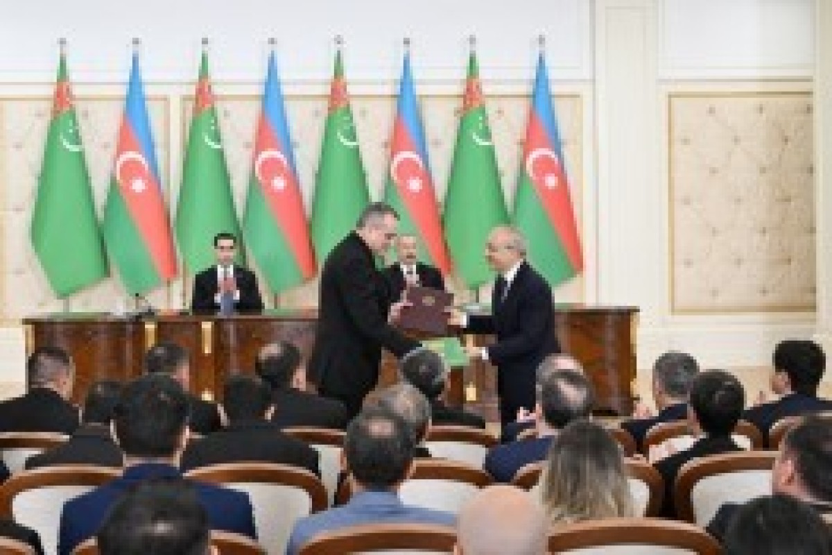 تبادل اسناد بین آذربایجان و ترکمنستان