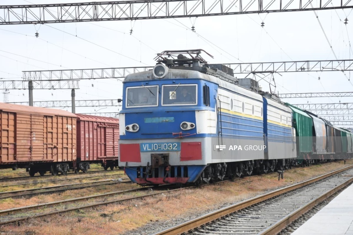 ارسال واگن‌های حامل غلات از روسیه به ارمنستان با عبور ترانزیتی از آذربایجان از باکو- تصاویر - ویدئو  