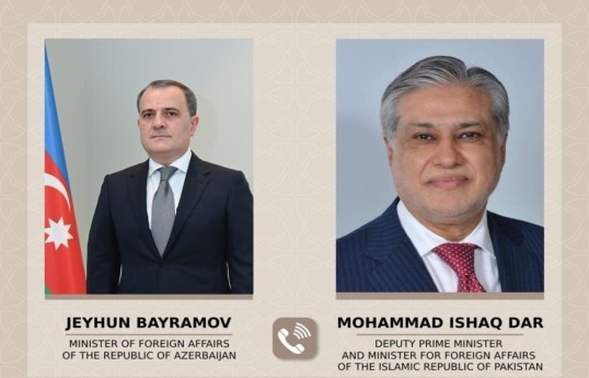 گفتگو جیحون بایرام اف با همتای پاکستانی خود در مورد وضعیت امنیتی فعلی منطقه
