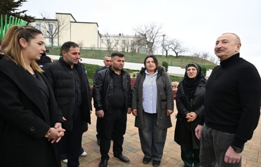 رئیس جمهور از کار مرمت خانه‌ها و زیرساخت‌های روستای خانوبا، خوجاوند بازدید کرد – تصاویر 