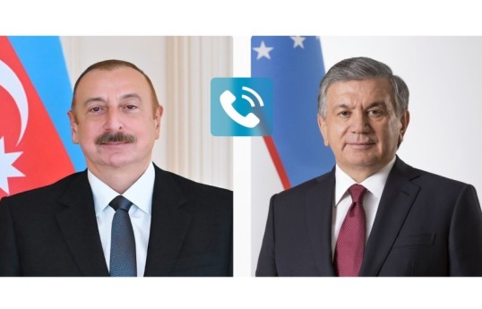 تماس تلفنی بین رئیس‌جمهور الهام علی‌اف و شوکت میرضیایف