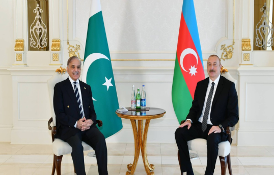 الهام علی‌اف، رئیس جمهور آذربایجان، به شهباز شریف تبریک گفت