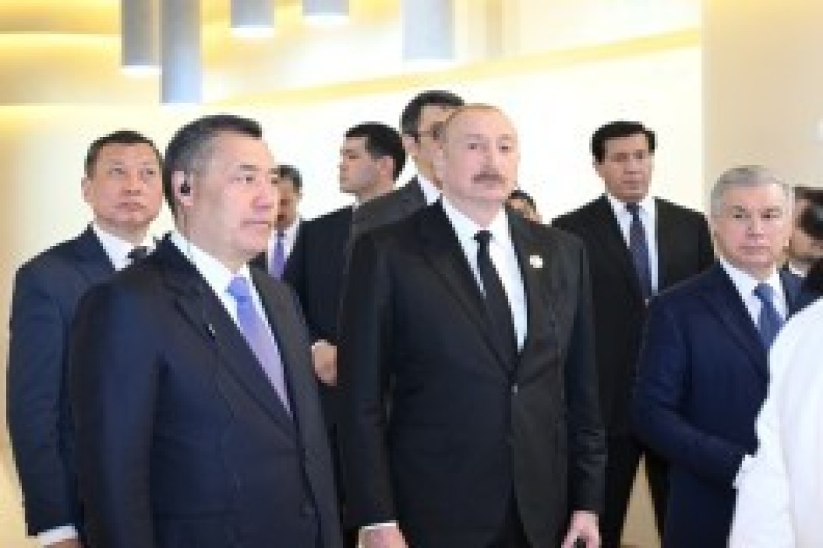 رئیس‌جمهور و سایر شرکت‌کنندگان نشست غیررسمی سازمان کشورهای ترک در ترکستان از چندین مکان فرهنگی بازدید کردند