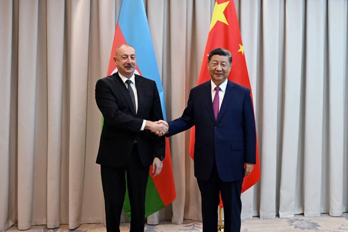 پیام تبریکی رهبر چین به رئیس‌جمهورآذربایجان