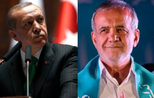 گفتگو اردوغان با پزشکیان در مورد مذاکرات ایران و آمریکا