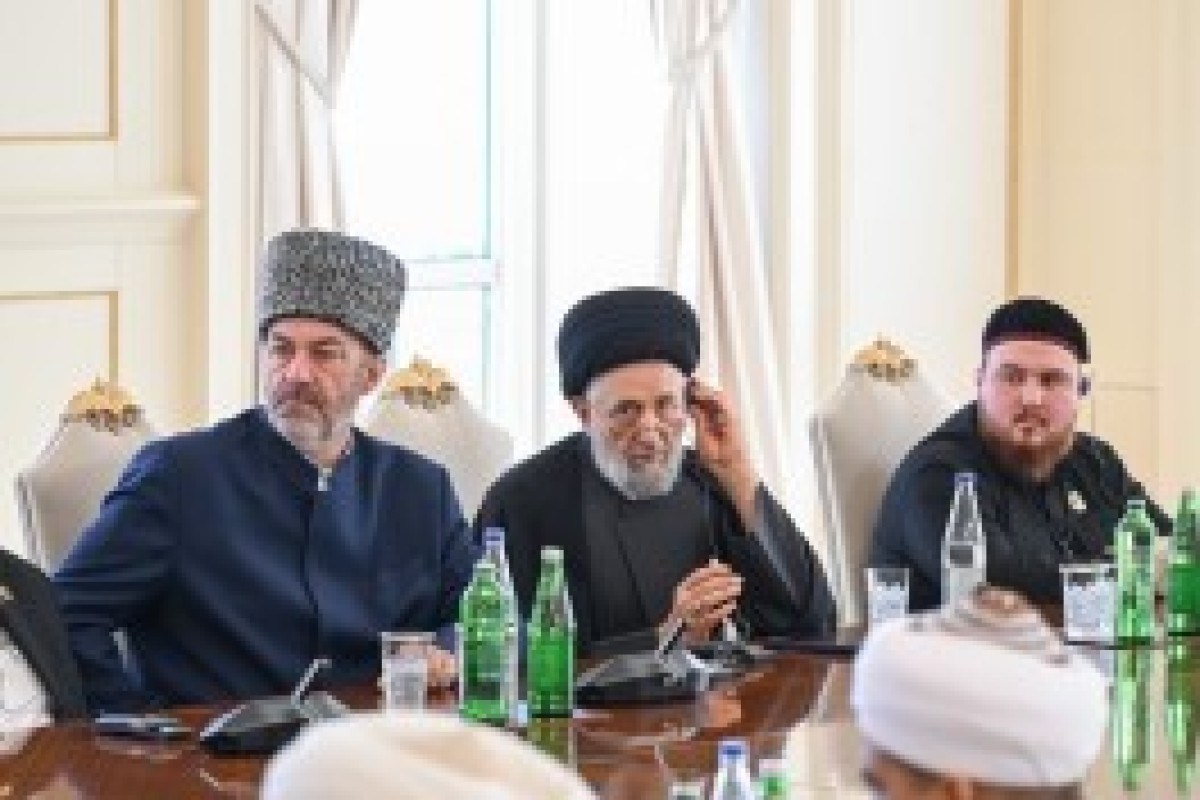 دیدار رئیس‌جمهور الهام علی‌اف با شرکت‌کنندگان کنفرانس‌های بین‌المللی در باکو