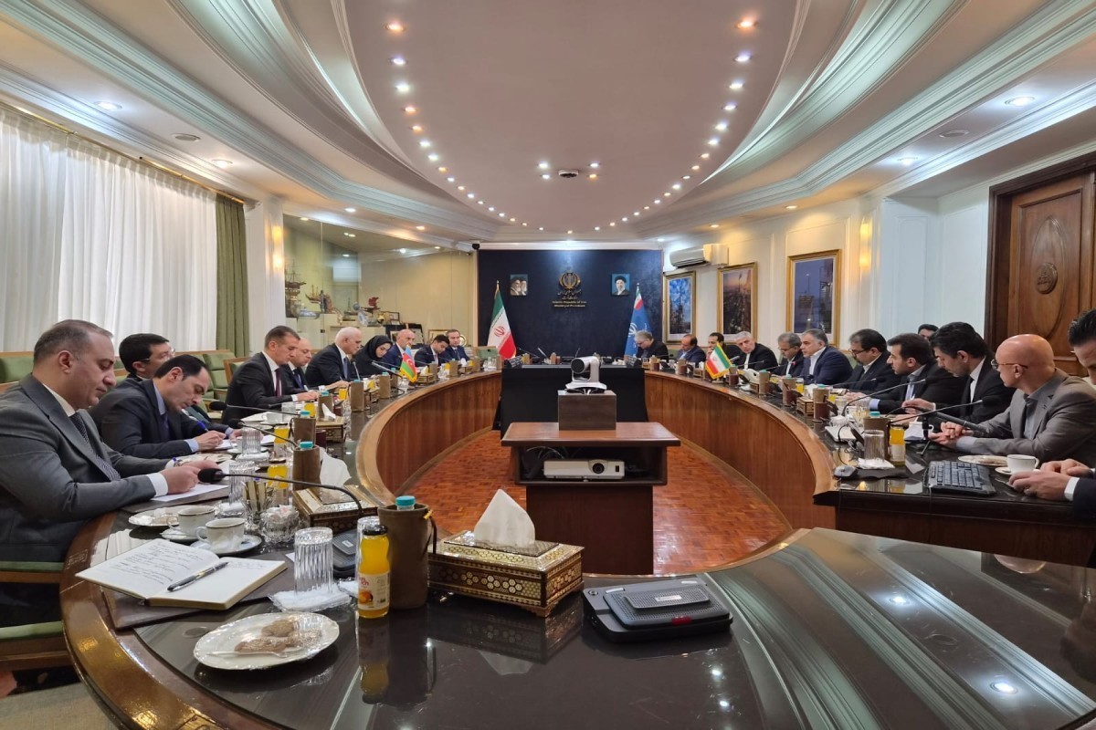 دیدار شاهین مصطفی‌اف با محمدباقر قالیباف و محسن رضایی در ایران - <span class="red_color">تصاویر